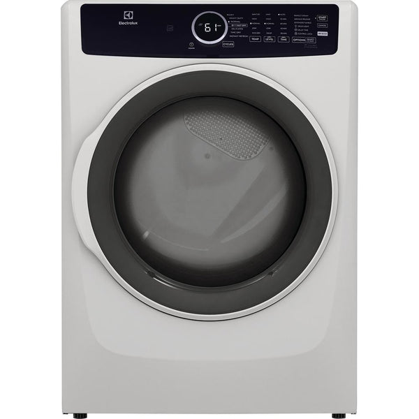 Electrolux 8.0 cu.ft. Electric Dryer with 7 Dry Programs ELFE743CAW IMAGE 1