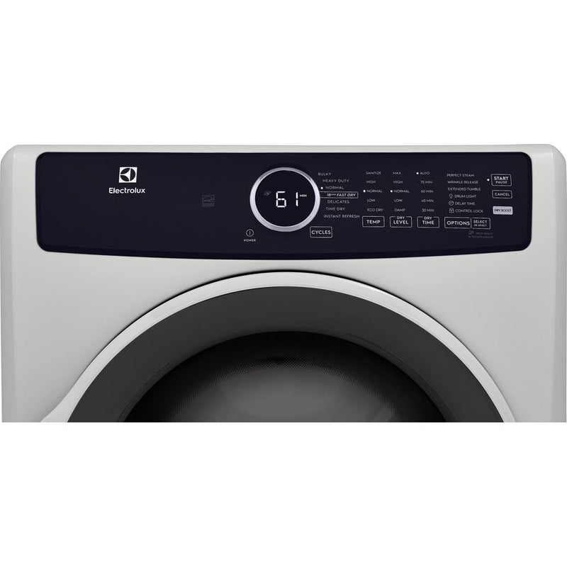 Electrolux 8.0 cu.ft. Electric Dryer with 7 Dry Programs ELFE743CAW IMAGE 5