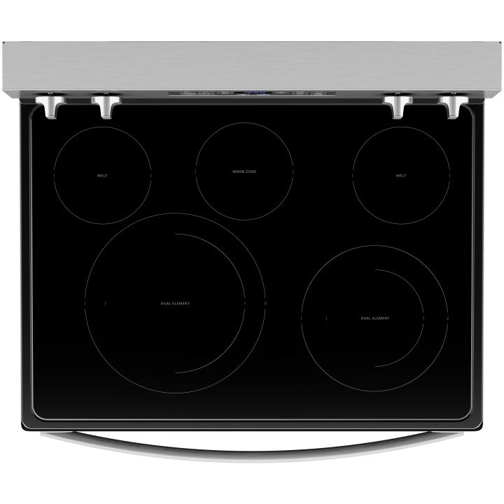 Whirlpool 30-inch Freestanding Electric Range with Air Fry YWFE550S0LZ IMAGE 6