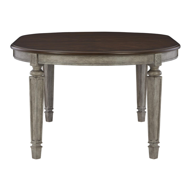 Signature Design by Ashley Oval Lodenbay Dining Table D751-35 IMAGE 3