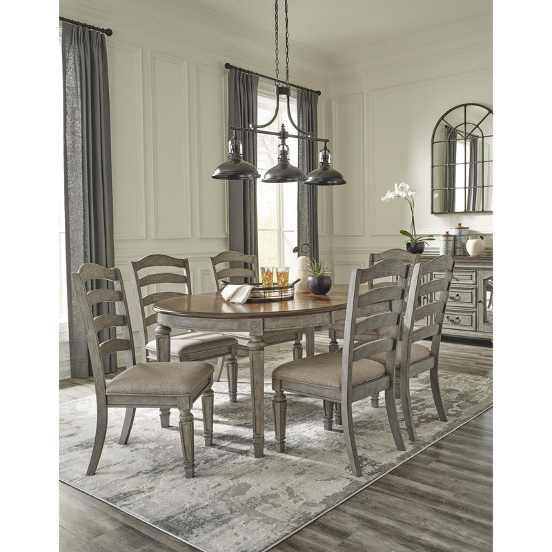 Signature Design by Ashley Oval Lodenbay Dining Table D751-35 IMAGE 9