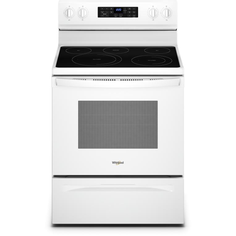 Whirlpool 30-inch Freestanding Electric Range with Air Fry YWFE550S0LW IMAGE 1