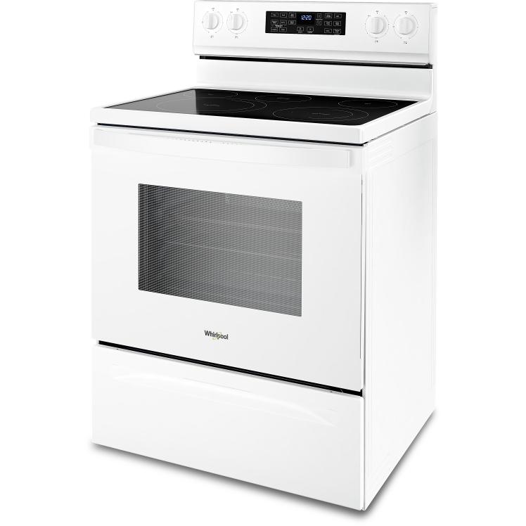 Whirlpool 30-inch Freestanding Electric Range with Air Fry YWFE550S0LW IMAGE 3