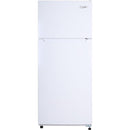 Epic 28-inch, 14.8 cu.ft. Freestanding Top Freezer Refrigerator EFF148W IMAGE 1