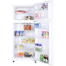 Epic 28-inch, 14.8 cu.ft. Freestanding Top Freezer Refrigerator EFF148W IMAGE 4