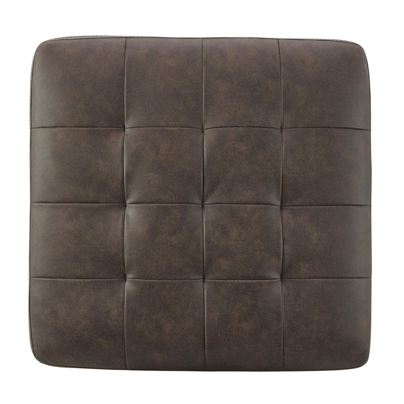Signature Design by Ashley Maderla Leather Look Ottoman 6200208 IMAGE 3