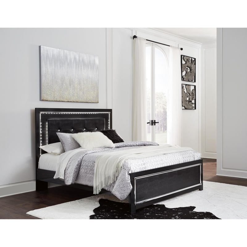 Signature Design by Ashley Kaydell Queen Upholstered Panel Bed B1420-57/B1420-54/B1420-95/B100-13 IMAGE 5