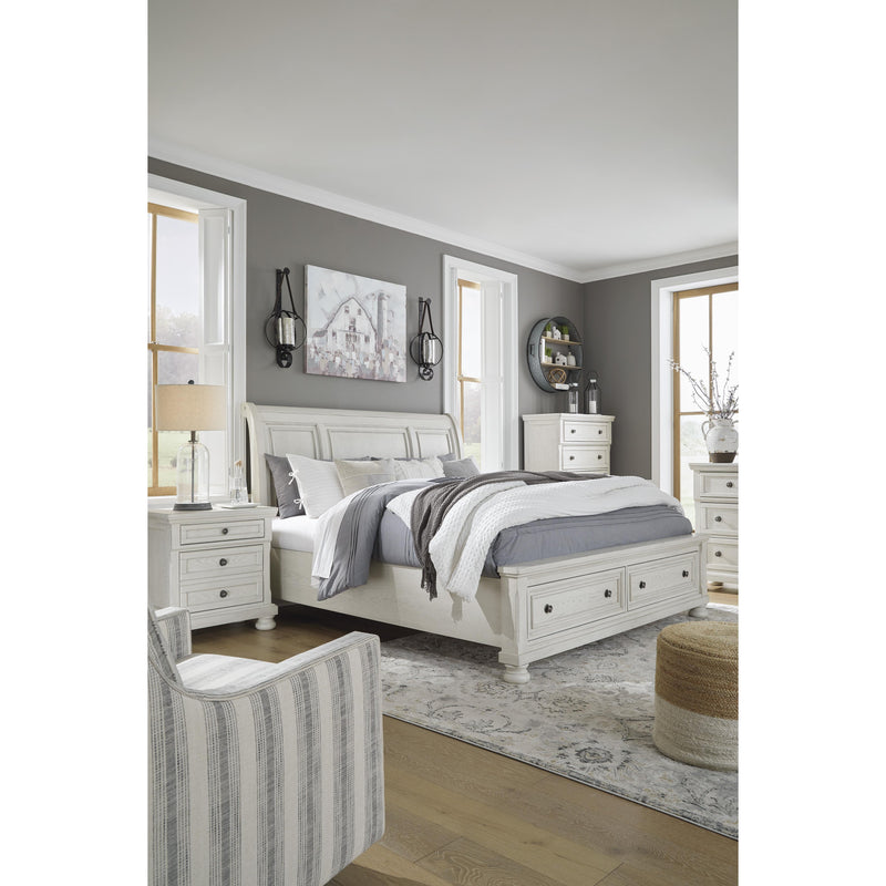 Signature Design by Ashley Robbinsdale Queen Sleigh Bed with Storage B742-74/B742-77/B742-98 IMAGE 7