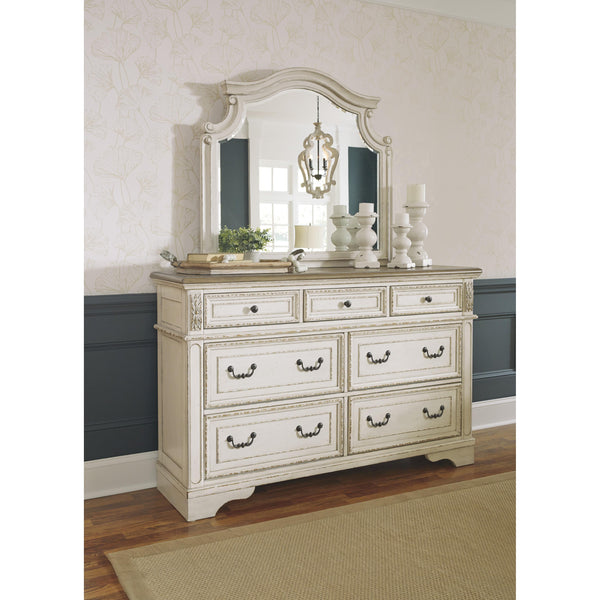 Signature Design by Ashley Realyn 7-Drawer Dresser with Mirror B743-31/B743-36 IMAGE 1