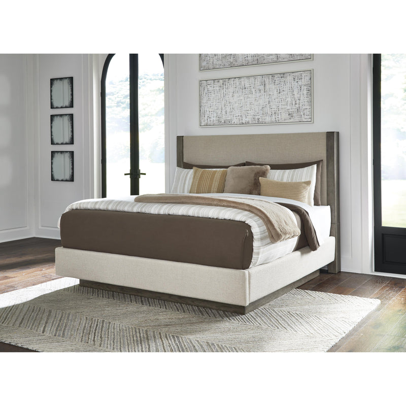 Benchcraft Anibecca Queen Upholstered Panel Bed B970-54/B970-57 IMAGE 5