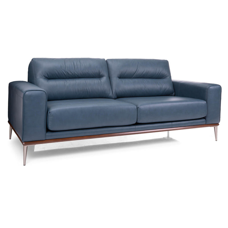 Decor-Rest Furniture Stationary Leather Sofa 3030-01 Sofa IMAGE 1