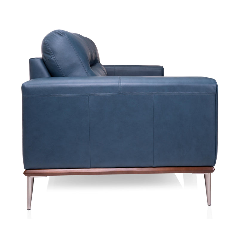 Decor-Rest Furniture Stationary Leather Sofa 3030-01 Sofa IMAGE 3