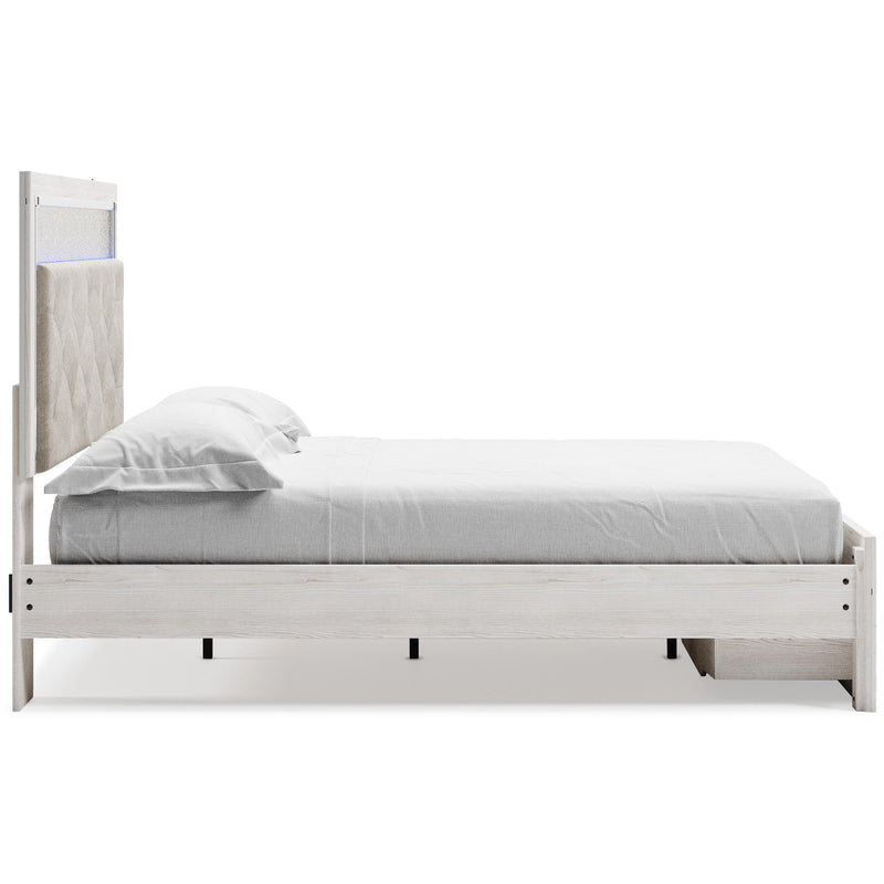 Signature Design by Ashley Altyra Queen Upholstered Panel Bed with Storage B2640-57/B2640-54S/B2640-95/B100-13 IMAGE 3