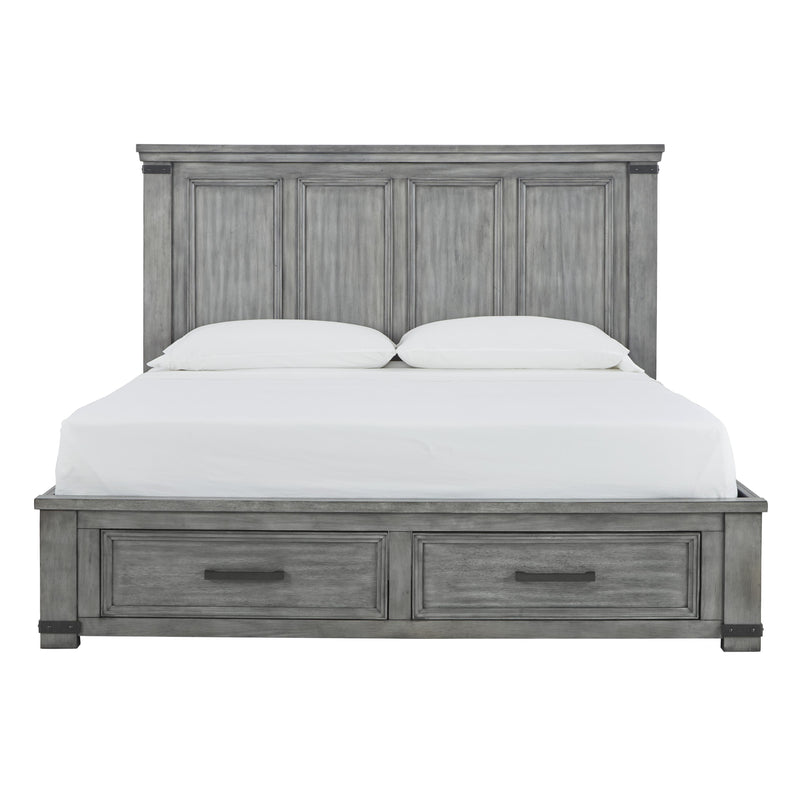 Signature Design by Ashley Russelyn King Panel Bed with Storage B772-58/B772-56S/B772-97 IMAGE 2
