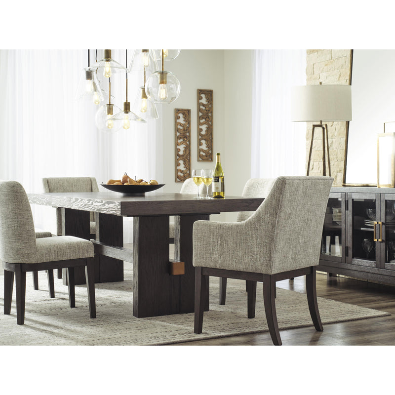 Signature Design by Ashley Burkhaus Dining Table with Trestle Base D984-45 IMAGE 13