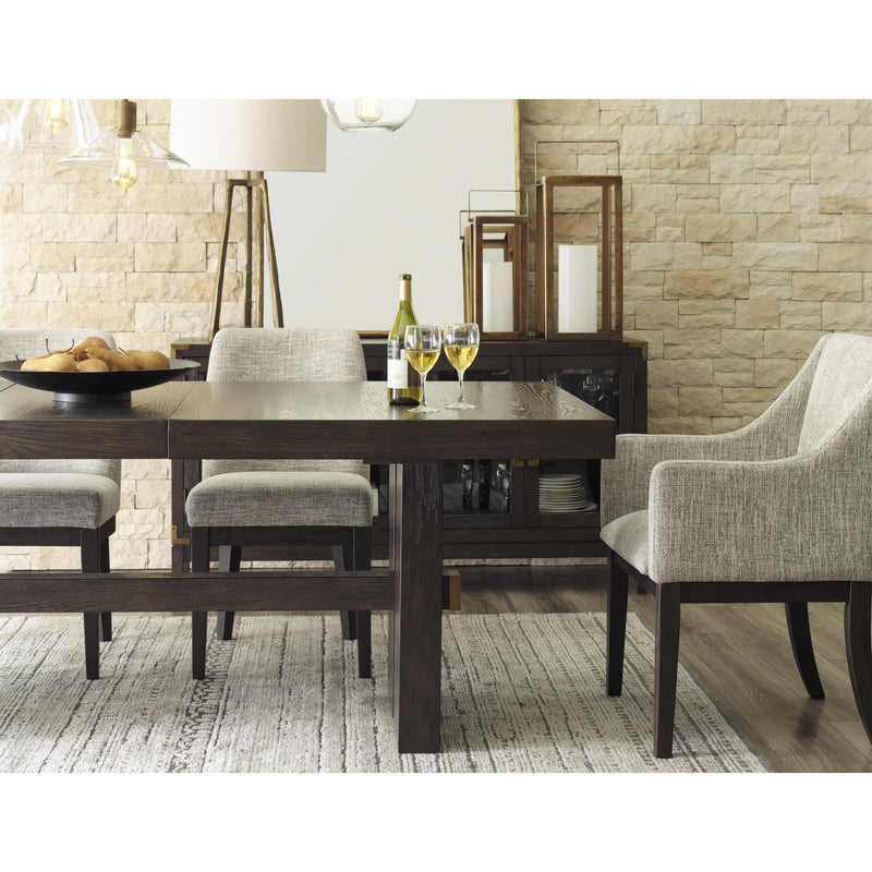 Signature Design by Ashley Burkhaus Dining Table with Trestle Base D984-45 IMAGE 17