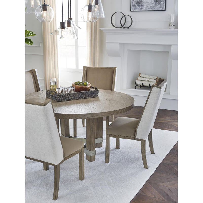Signature Design by Ashley Round Chrestner Dining Table with Pedestal Base D983-50 IMAGE 6