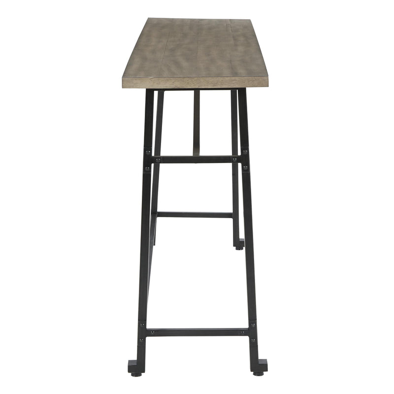 Signature Design by Ashley Lesterton Counter Height Dining Table with Trestle Base D334-52 IMAGE 3