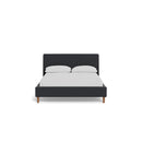 Palliser Prairie Queen Upholstered Panel Bed 77136-Q1/77136-QR/79005-QW-TOREY-CRACKED-PEPPER IMAGE 1