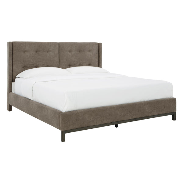 Signature Design by Ashley Wittland King Upholstered Panel Bed B374-58/B374-56 IMAGE 1