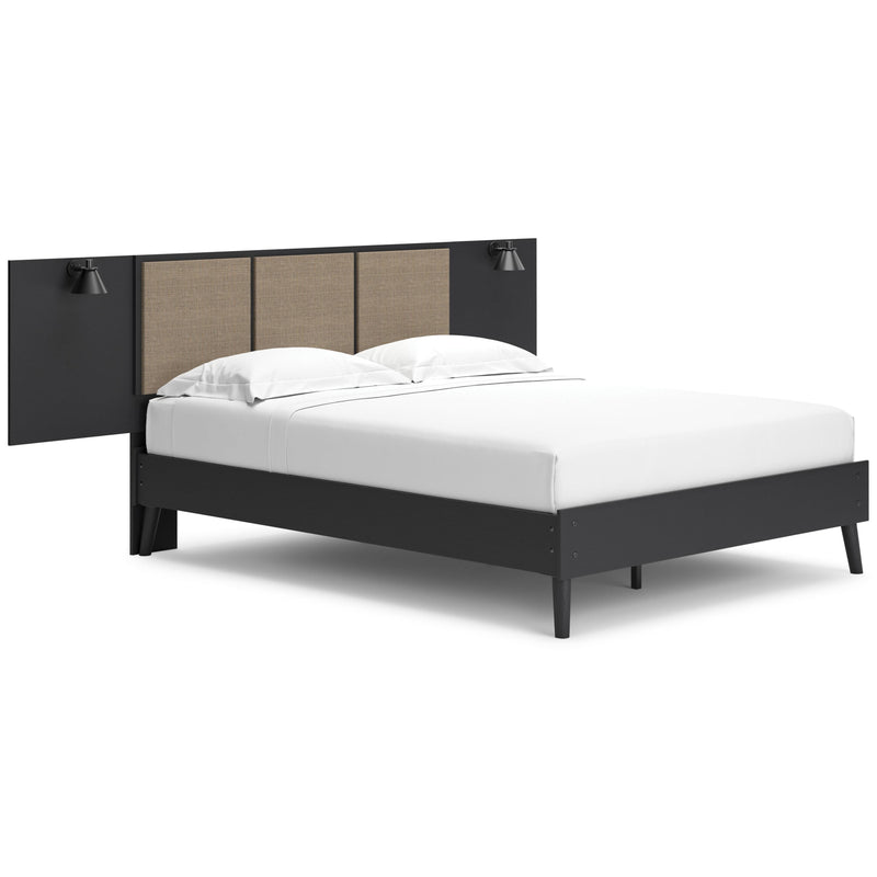 Signature Design by Ashley Charlang Queen Panel Bed EB1198-157/EB1198-113/EB1198-102 IMAGE 1