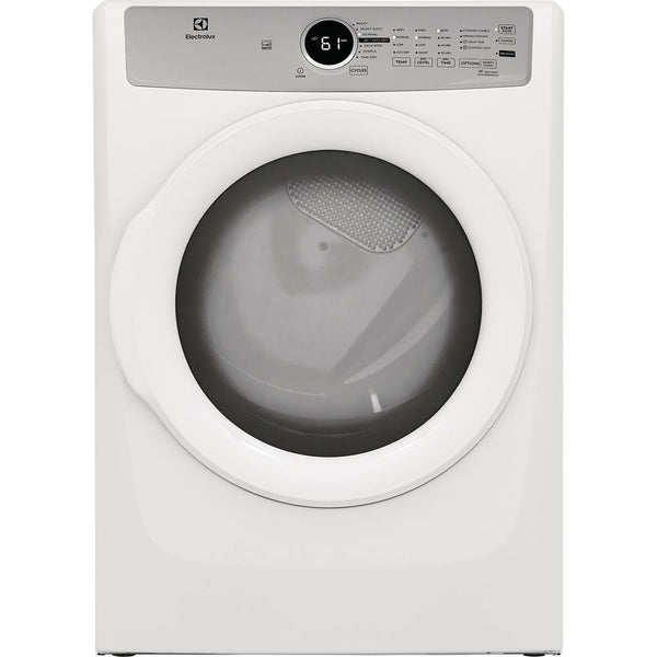 Electrolux 8.0 cu.ft. Electric Dryer with Luxury-Quiet™ Sound System ELFE733CAW IMAGE 1