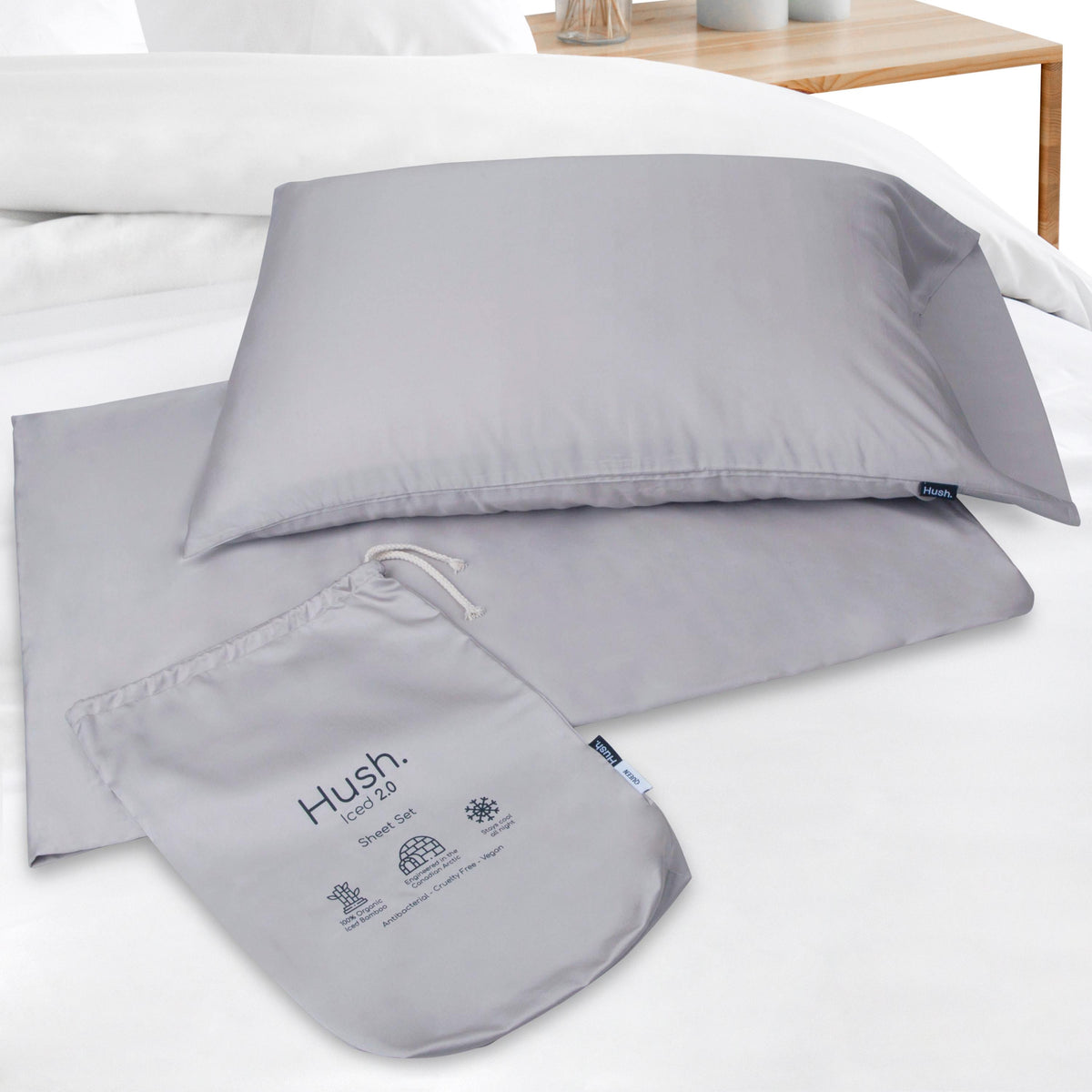 Hush Iced Sheet and Pillowcase Set Twin XL