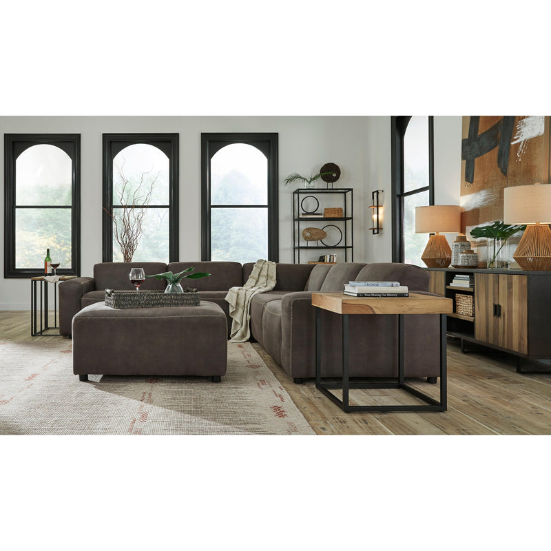 Signature Design by Ashley Allena Leather Look 5 pc Sectional 2130164/2130146/2130177/2130146/2130165 IMAGE 6