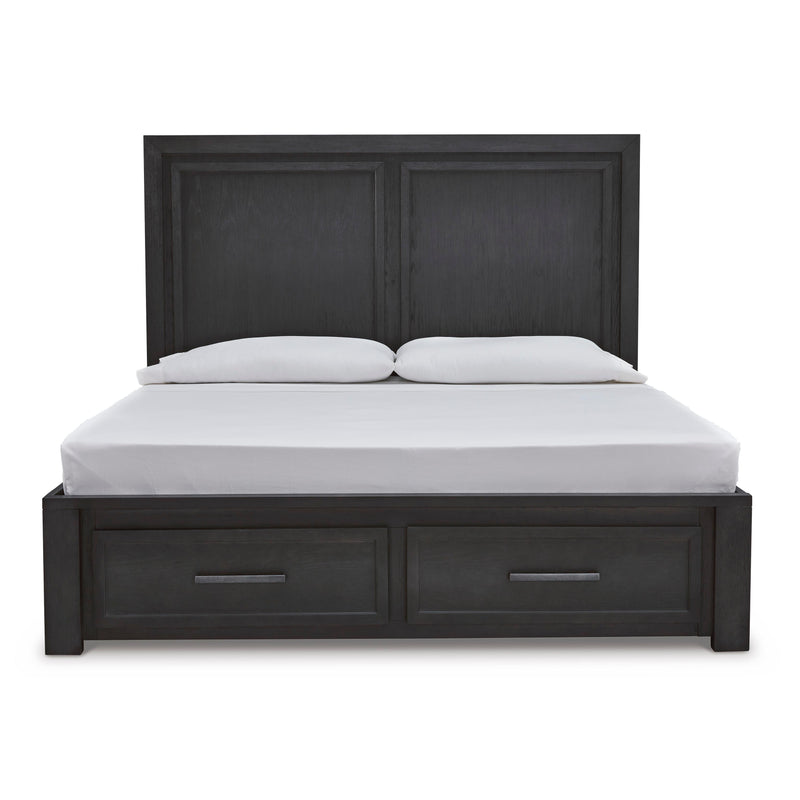 Signature Design by Ashley Foyland Queen Panel Bed with Storage B989-57/B989-54S/B989-96 IMAGE 2