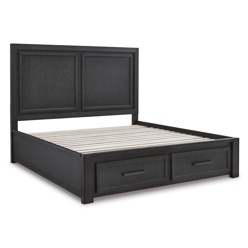 Signature Design by Ashley Foyland Queen Panel Bed with Storage B989-57/B989-54S/B989-96 IMAGE 4