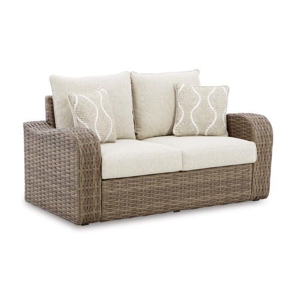 Signature Design by Ashley Outdoor Seating Loveseats P507-835 IMAGE 1