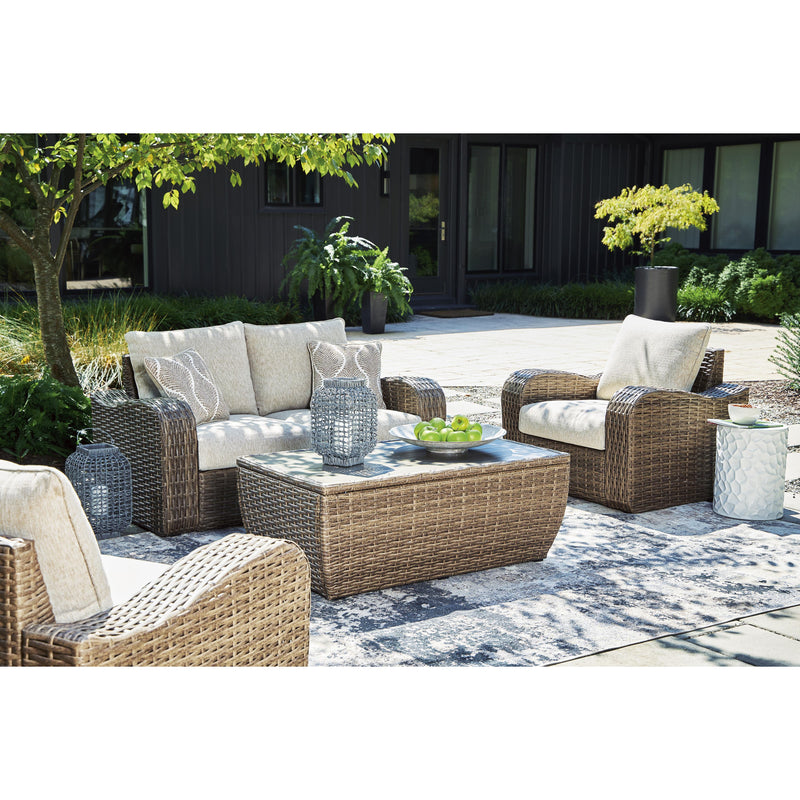 Signature Design by Ashley Outdoor Seating Loveseats P507-835 IMAGE 6