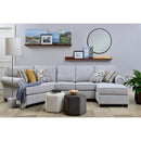 Decor-Rest Furniture Fabric 2 pc Sectional 2006 2pc Sectional Cudler IMAGE 1