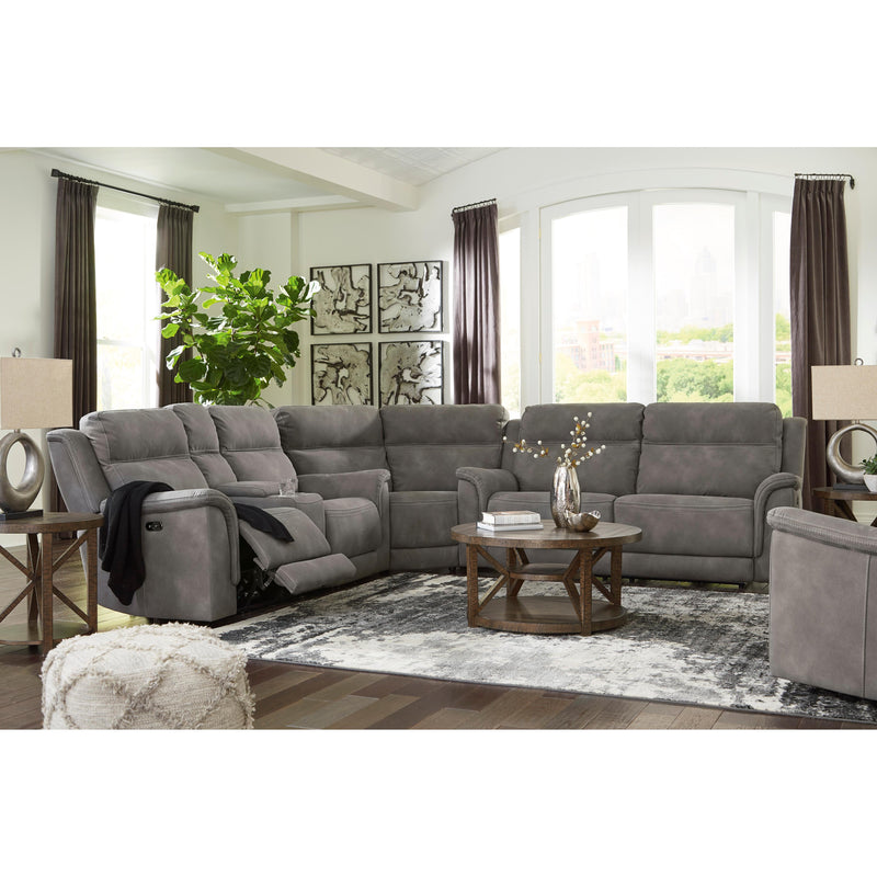 Signature Design by Ashley Next-Gen DuraPella Power Reclining Fabric Sofa 5930147C IMAGE 17