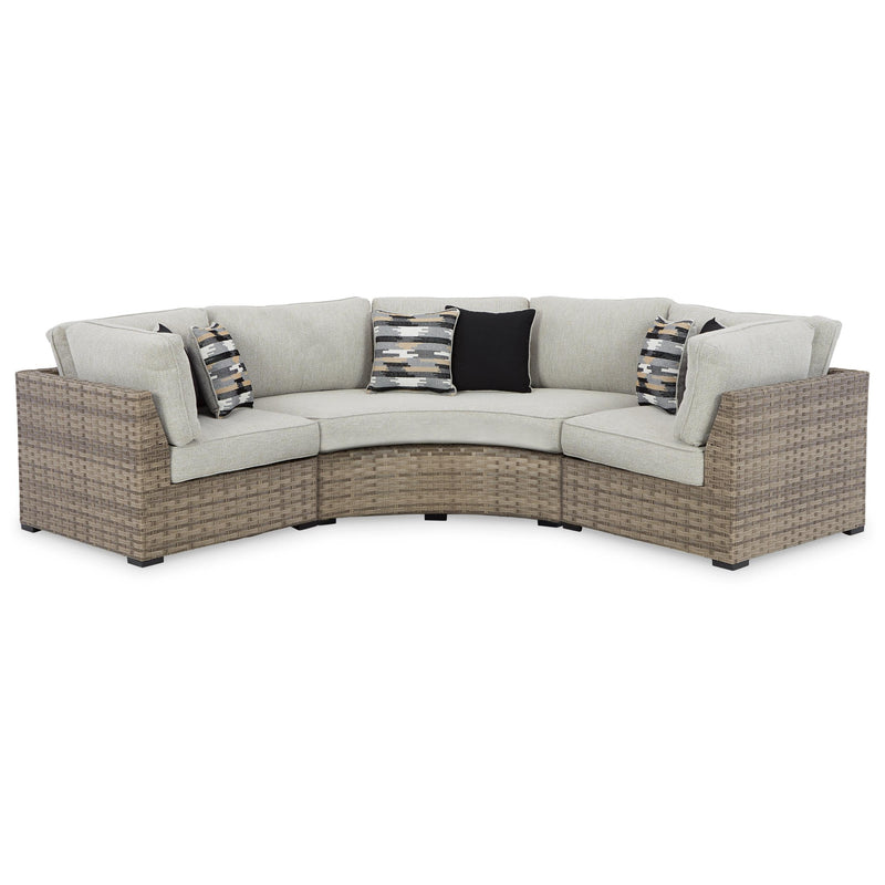 Signature Design by Ashley Outdoor Seating Sectionals P458-861/P458-877/P458-877 IMAGE 1