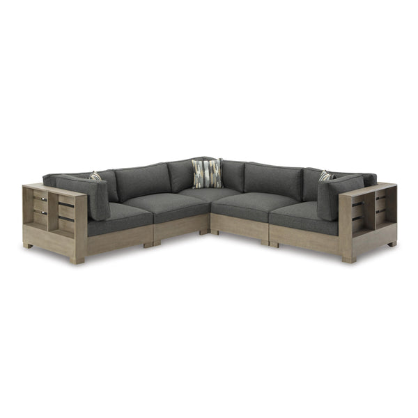 Signature Design by Ashley Outdoor Seating Sectionals P660-875/P660-846/P660-877/P660-846/P660-876 IMAGE 1