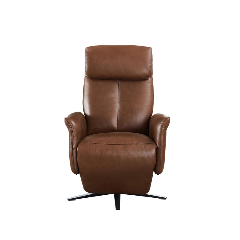 Amax Leather Tulip Power Swivel Leather Recliner 8001S-10PSB-1566A IMAGE 2