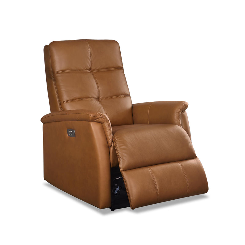 Amax Leather Benson Power Leather Recliner 6673W-10P2-2523 IMAGE 1