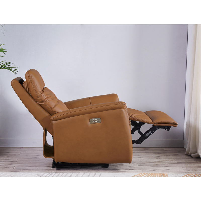 Amax Leather Benson Power Leather Recliner 6673W-10P2-2523 IMAGE 7