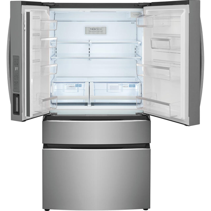 Frigidaire Gallery 36-inch, 21.4 cu. ft. Counter-Depth French 4-Door Refrigerator with Interior Ice Maker GRMG2272CF IMAGE 2