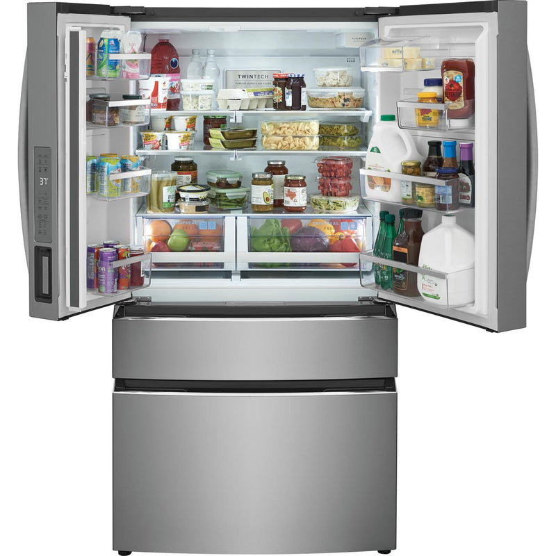Frigidaire Gallery 36-inch, 21.4 cu. ft. Counter-Depth French 4-Door Refrigerator with Interior Ice Maker GRMG2272CF IMAGE 3