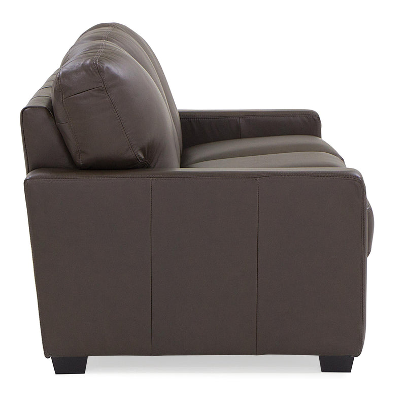 Palliser Westend Stationary Leather Sofa 77322-01-CLASSIC-ACORN IMAGE 3