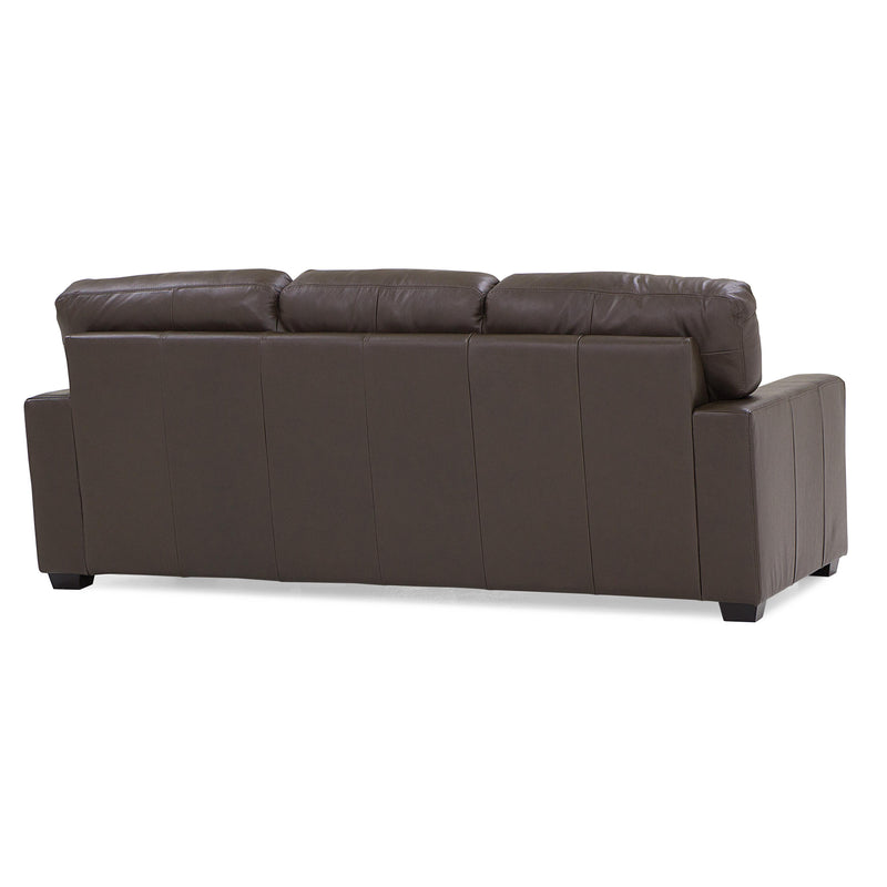 Palliser Westend Stationary Leather Sofa 77322-01-CLASSIC-ACORN IMAGE 4