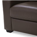 Palliser Westend Stationary Leather Sofa 77322-01-CLASSIC-ACORN IMAGE 8