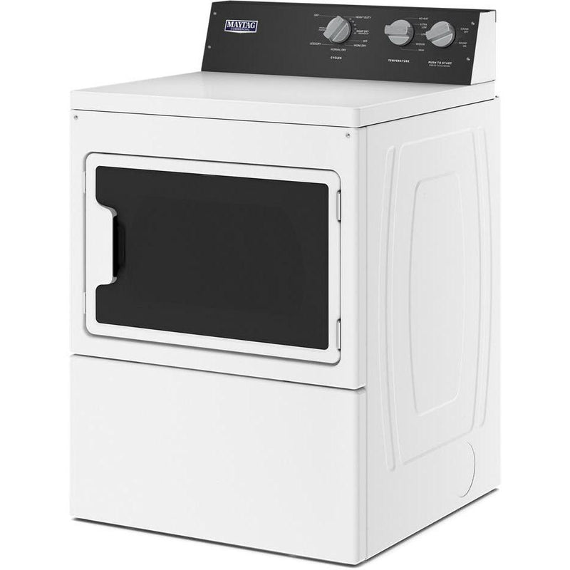 Maytag Commercial Laundry 7.4 cu. ft. Electric Dryer with Intellidry® Sensor YMEDP586GW IMAGE 3