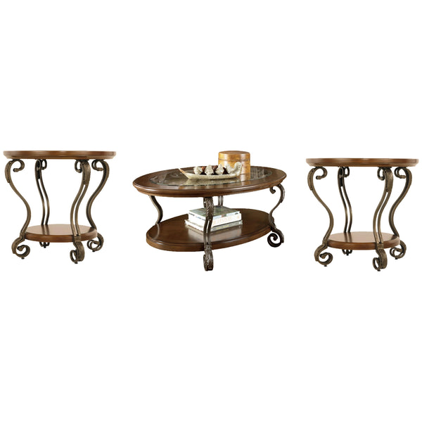 Signature Design by Ashley Nestor Occasional Table Set T517-0/T517-6/T517-6 IMAGE 1