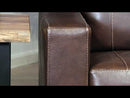 Signature Design by Ashley Morelos Stationary Leather Match Sofa 3450238 EXTERNAL_VIDEO 1